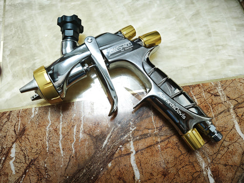 Adwards Davis AWS 400 Split Tip Spray Gun w/ Free PPS Adaptor *Gun Only*