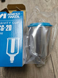 ANEST IWATA PCG-2D-1 150ml Dedicated Aluminum Cup For LPH-80 Series